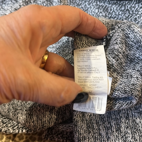 Tally Weijl Multicolor Sweater w/ Black Faux Suede Elbows - Picture 9 of 9